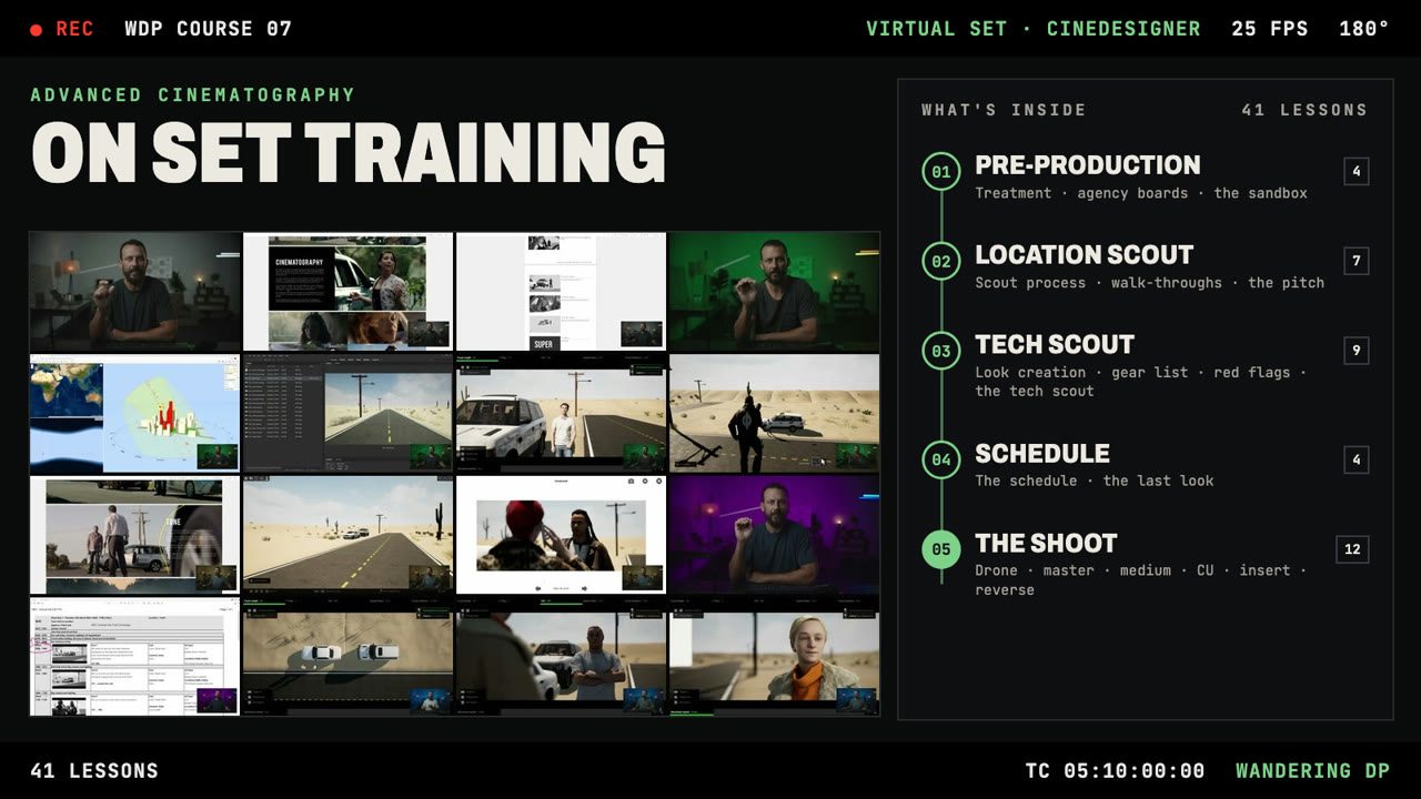 Advanced Cinematography: On Set Training course thumbnail